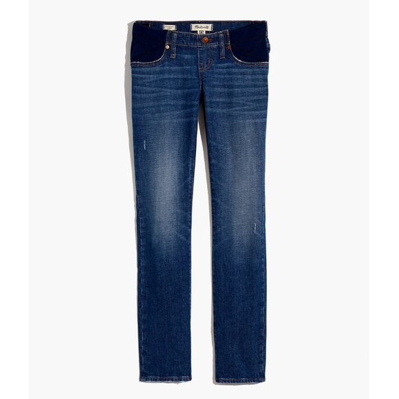 Madewell The Maternity Side-Panel Slim Boyjean: Adjustable Edition, Size 29 - Picture 4 of 12